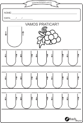 Atividade Pontilhada U