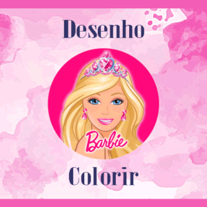Desenho colorir - Barbie