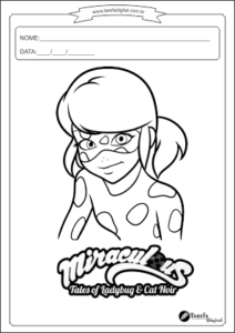 Miraculous Ladybug: Desenhos para Colorir