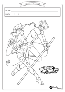 Desenhos do Miraculous: As aventuras de Ladybug para colorir