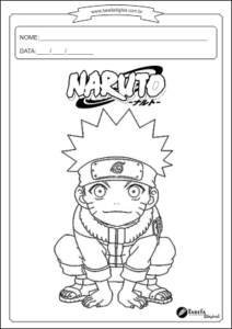 Desenho colorir - Naruto