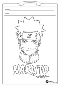 Desenhos de Naruto para colorir 